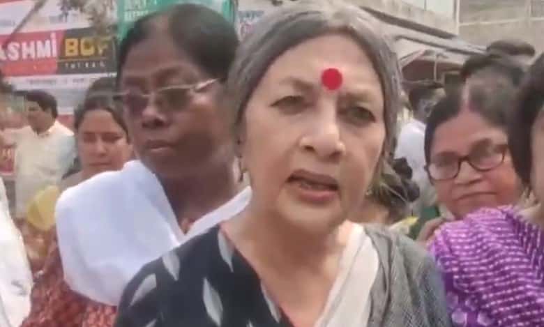 West Bengal: Brinda Karat stopped from going to Sandeshkhali