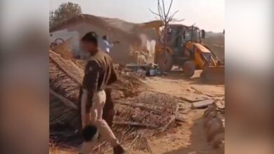 12 houses bulldozed, 44 acres fertile land destroyed after Rajasthan beef market exposed