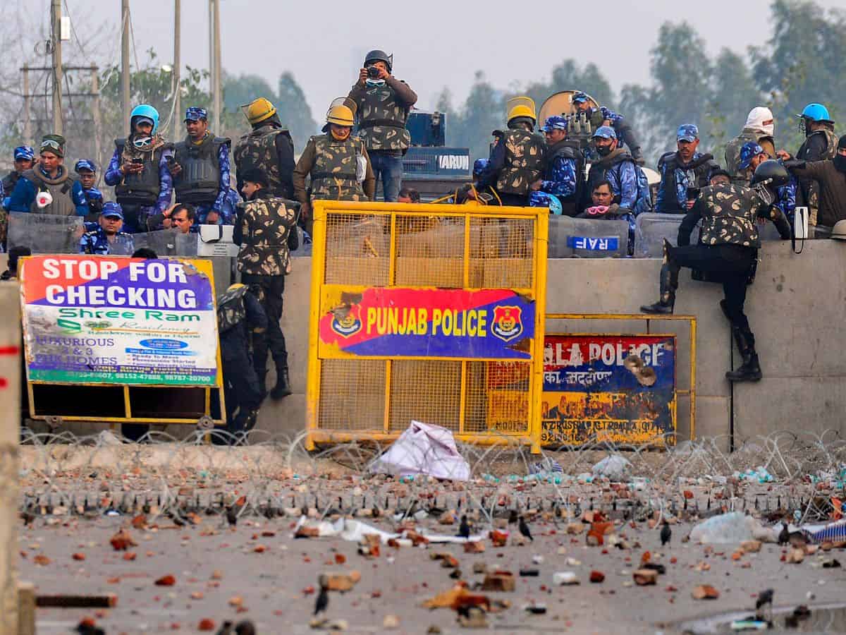 Farmers to resume Delhi Chalo' march today, security beefed up in city, borders