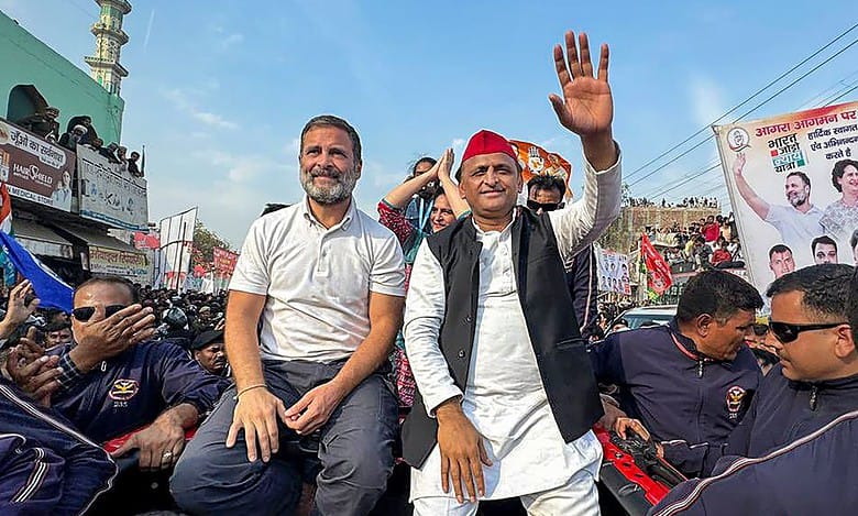 SP chief Akhilesh joins Rahul-led Bharat Jodo Nyay Yatra