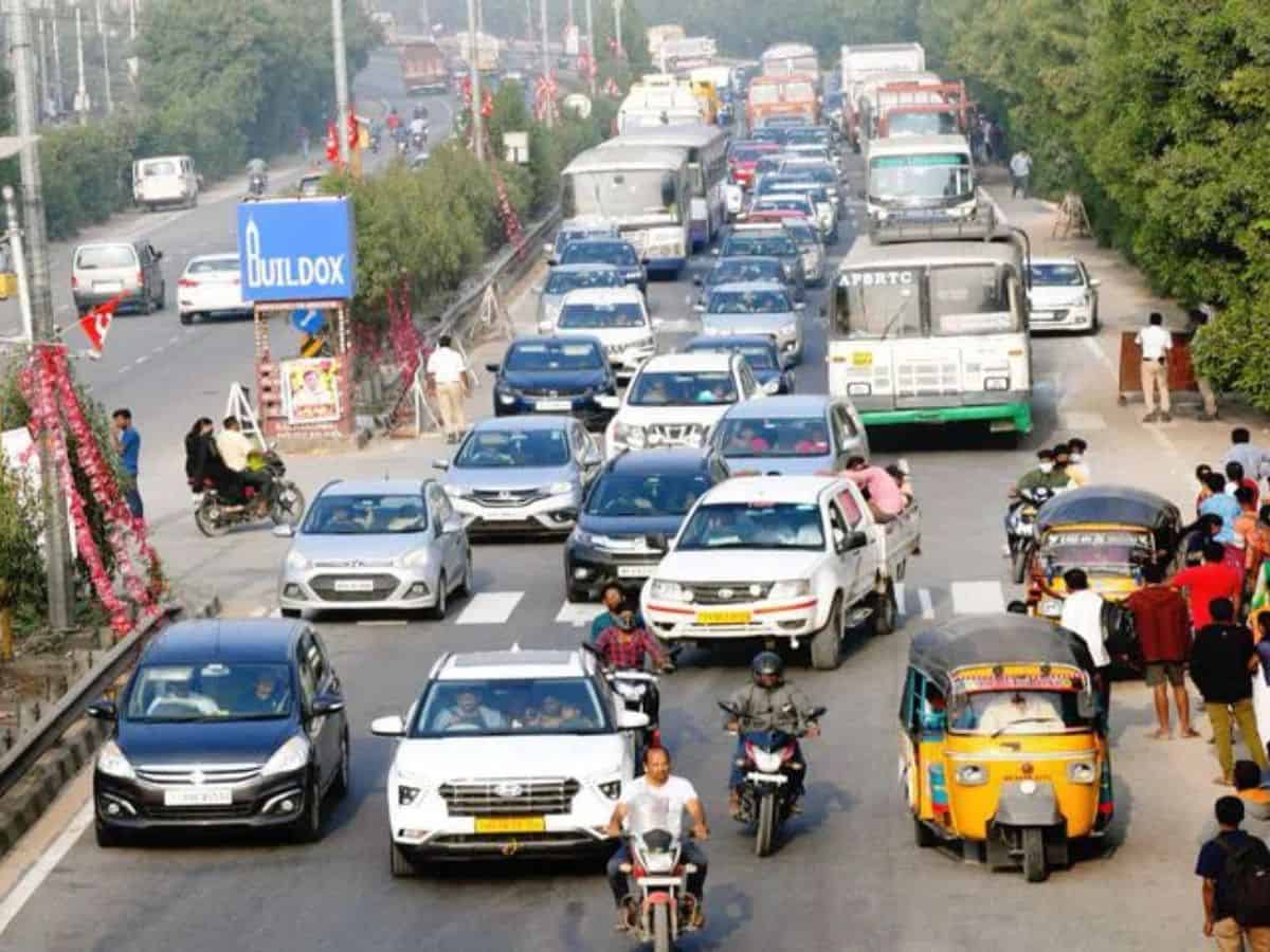 Hyderabad-Vijaywada highway witnesses 5.9% rise in daily traffic