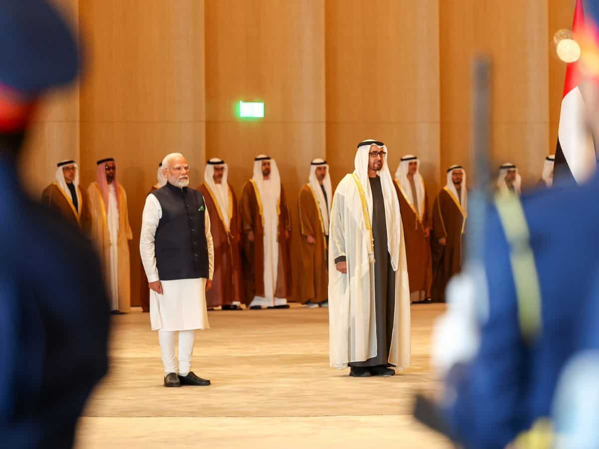 PM Modi holds wide-ranging talks with UAE President