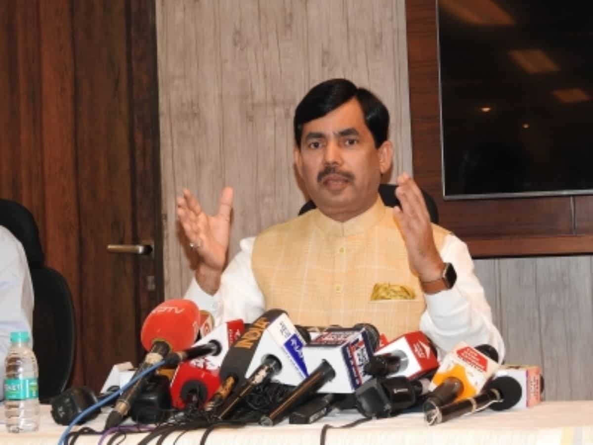 Shahnawaz Hussain criticises Owaisi for 'provoking' people