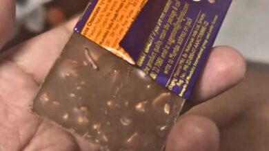 Watch: Worm found inside chocolate bought at Hyderabad metro station