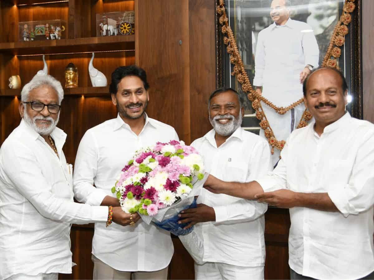 YSRCP announces candidates for three Rajya Sabha seats