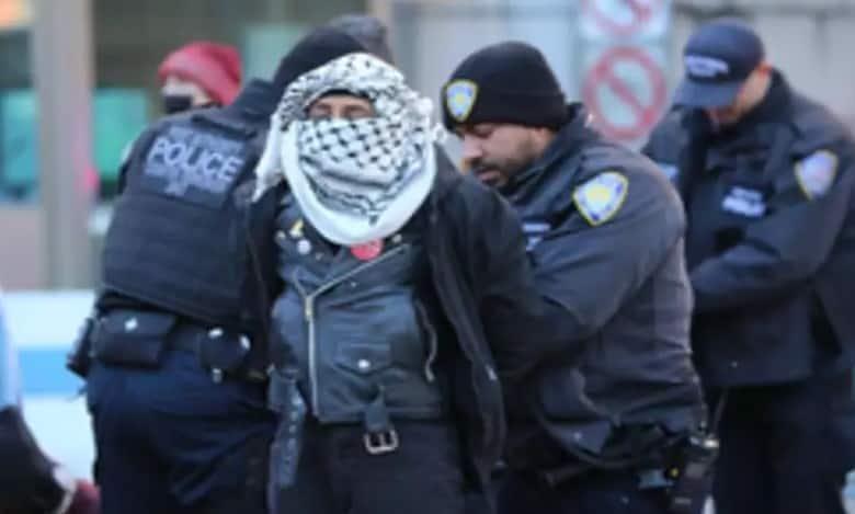 66th Grammy Awards: Pro-Palestinian protest attempts to disrupt Grammy arrivals
