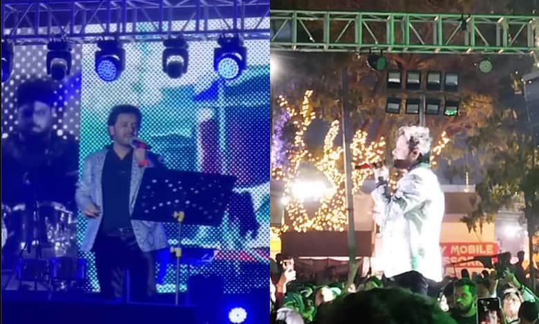Watch: Javed Ali wows Hyderabadis with Bollywood tunes at Numaish