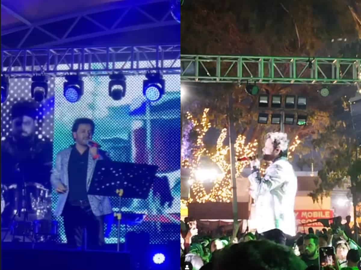 Watch: Javed Ali wows Hyderabadis with Bollywood tunes at Numaish