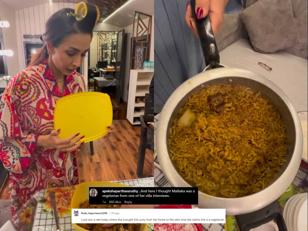 Vegetarian Malaika Arora enjoys mutton Yakhni Pulao, chicken