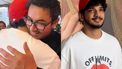 Trending pic: Munawar Faruqui meets Aamir Khan, hugs him tightly