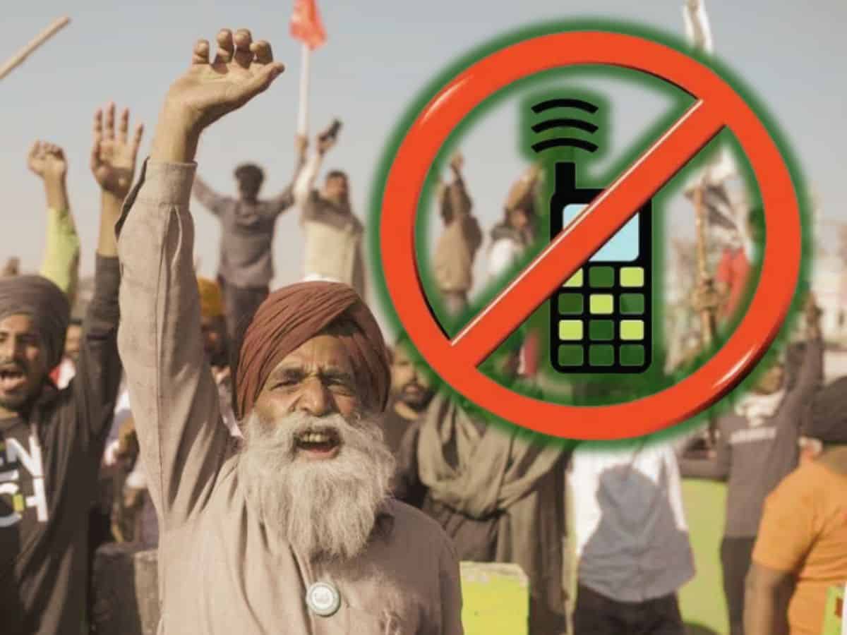 Farmers' protest: Haryana extends mobile internet suspension in 7 districts