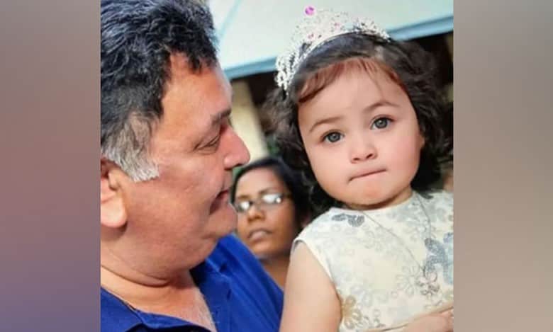 Neetu Kapoor reacts to edited pic of Rishi Kapoor with granddaughter Raha