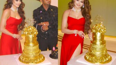 Urvashi Rautela cuts '24-carat gold cake' on birthday worth Rs…