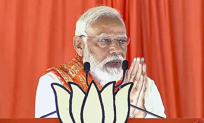 PM Modi boasts about BJP’s promises on Ram Mandir, Triple Talaq & Article 370