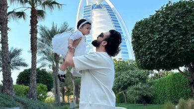 Atif Aslam drops pictures of daughter Haleema on her first birthday
