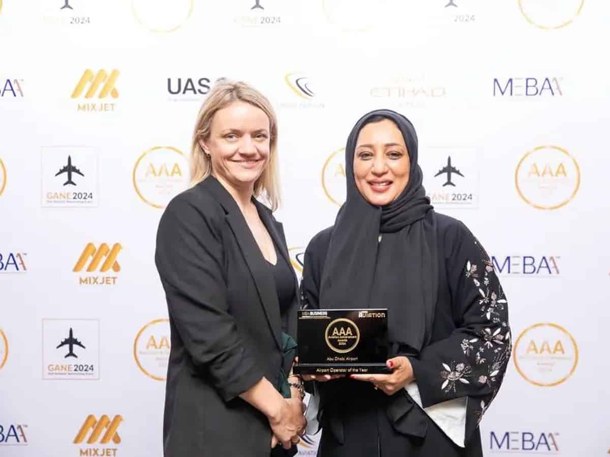 Abu Dhabi Airports receives 'Airport operator of the year' award