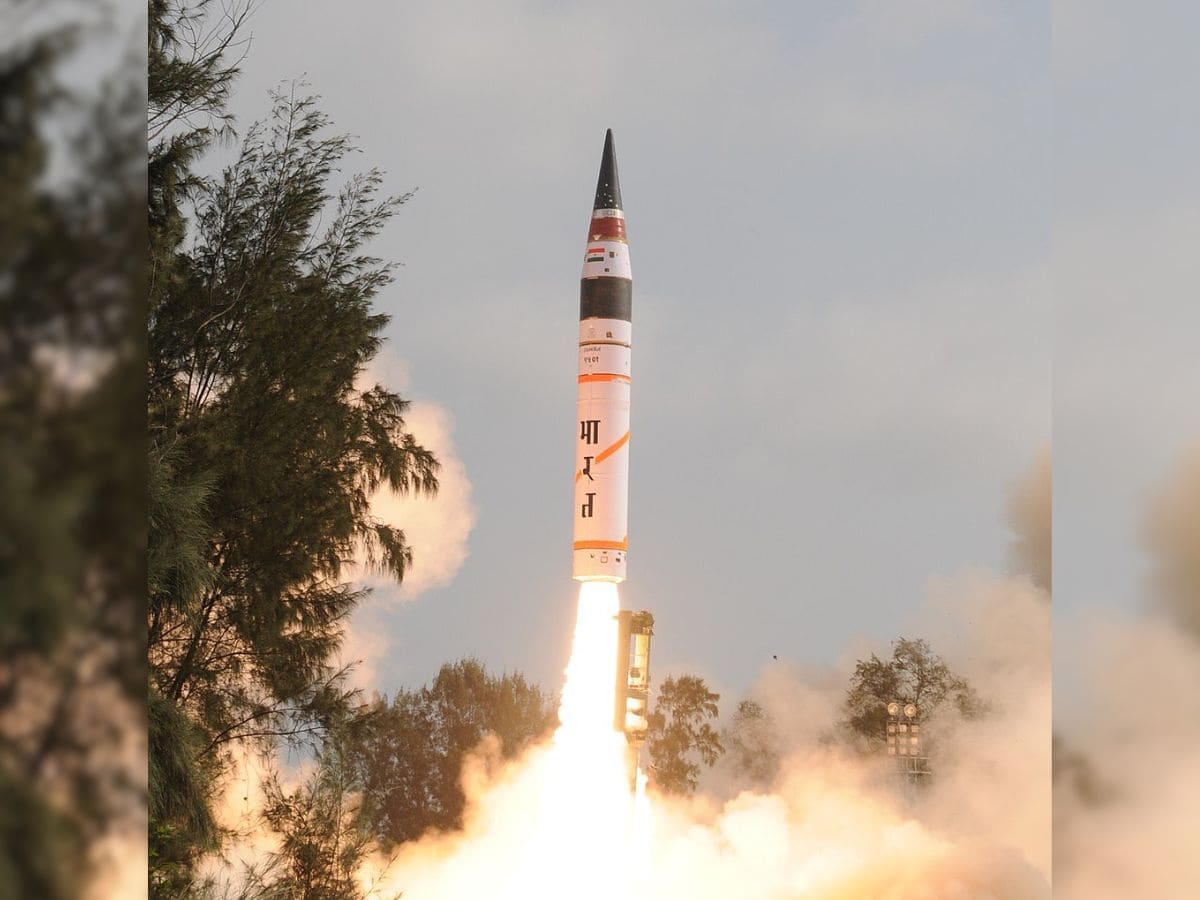 PM Modi lauds DRDO scientists for first flight test of Agni-5 missile