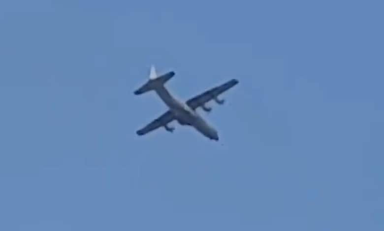 Video: Airforce plane hovers over Begumpet Airport in Hyderabad amid tech glitch