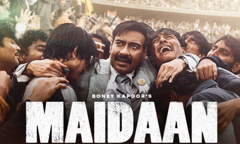 Ajay Devgn embraces team spirit as football coach in new poster of 'Maidaan'