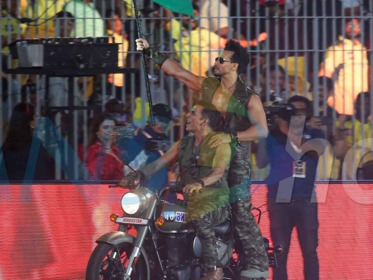 IPL 2024: 'Bade Miyan Chote Miyan' actors Akshay-Tiger give power-packed performance at opening ceremony