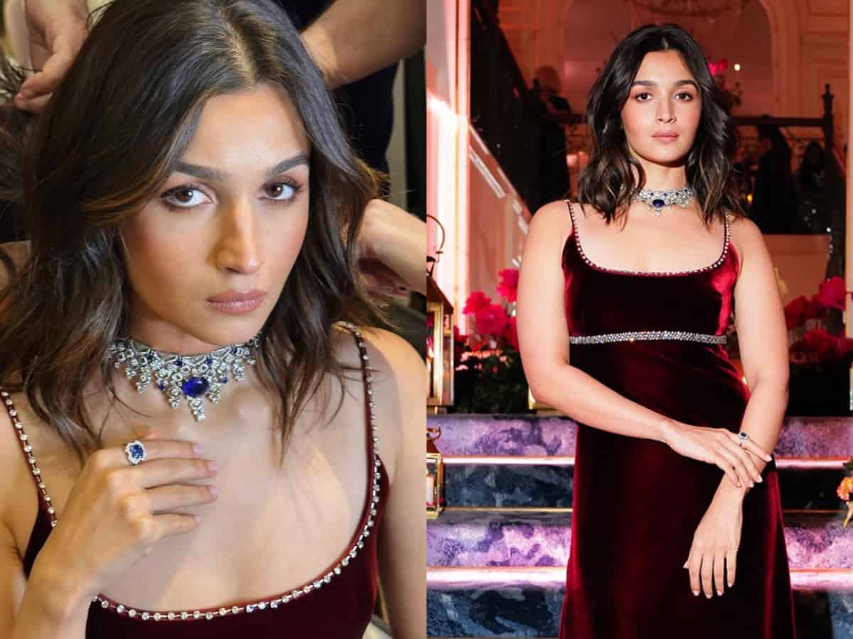 Pics: Alia Bhatt's Rs 20 crore diamond necklace trends online