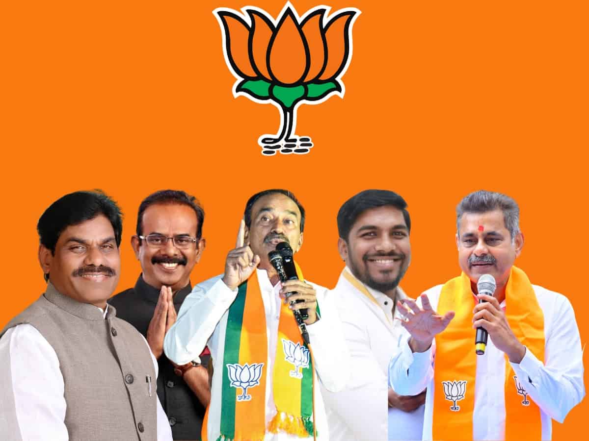 Telangana: BJP gives LS poll tickets to 5 leaders with a BRS past