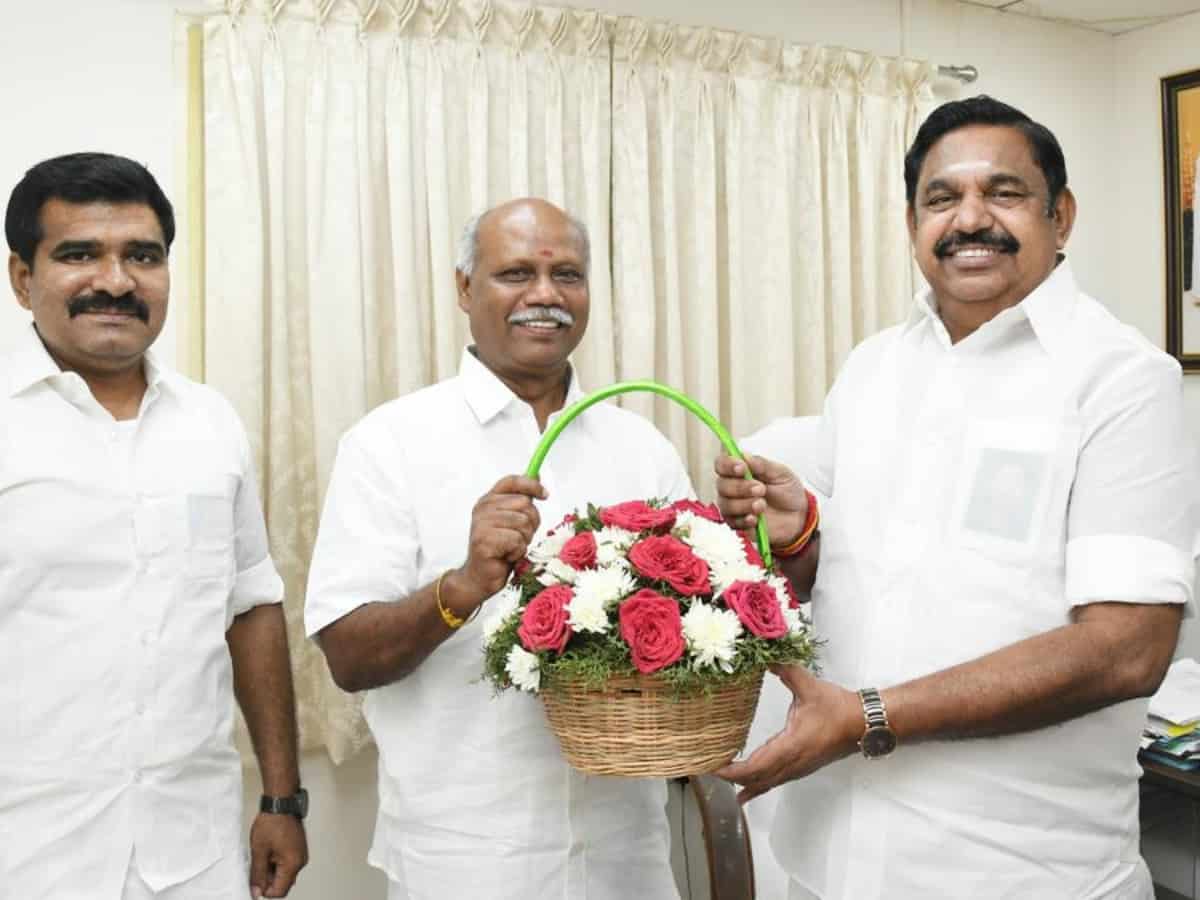 BJP’s SC Morcha chief in TN quits party, joins AIADMK