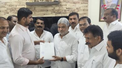 BRS MLAs meet Telangana speaker seeking disqualification of Danam Nagender