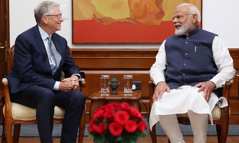 Bill Gates meets PM Modi