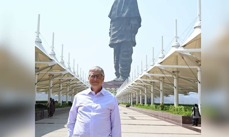Bill Gates visits Statue of Unity, calls it 'incredible engineering feat'