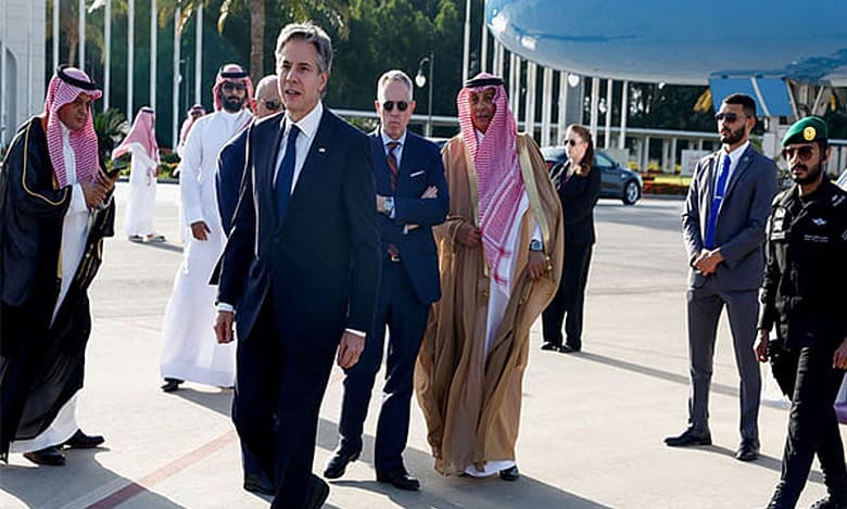 Blinken begins Middle East tour, marks his first stop in Saudi Arabia