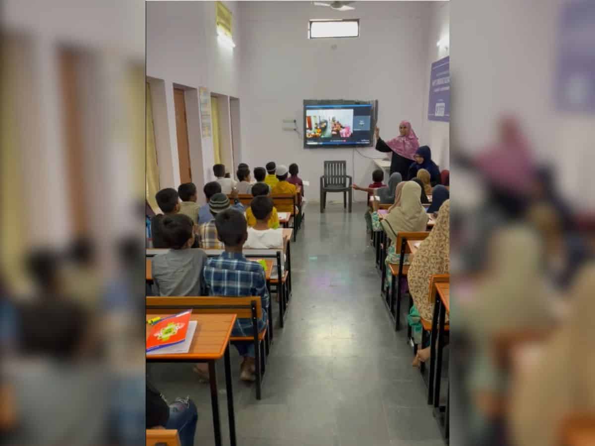 Hyderabad: HHF sets up first-of-its-kind Bridge School in Jalpally