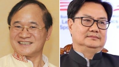 Union Minister Rijiju, ex-CM Tuki file nomination papers in Arunachal