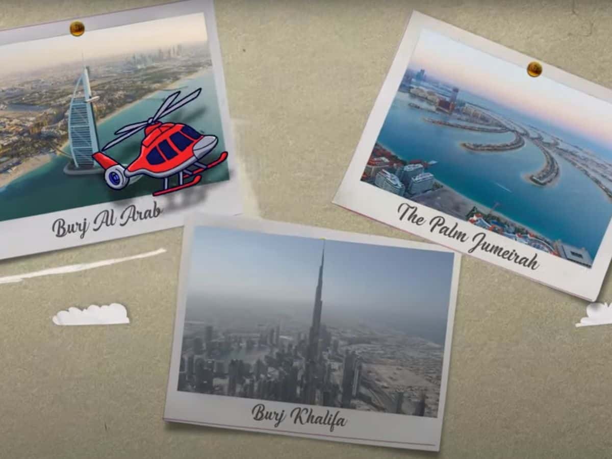 Explore Dubai in 12-minutes with iconic helicopter ride