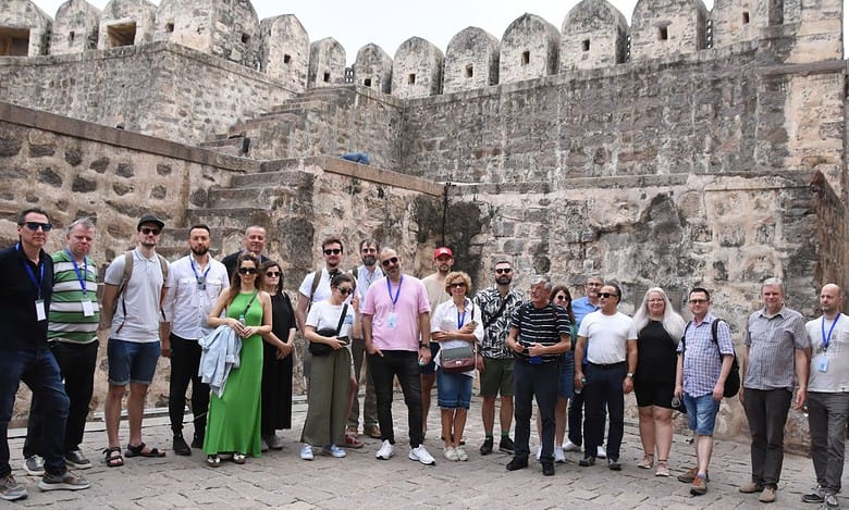Understanding cultural diversity: European Journos visit Hyderabad