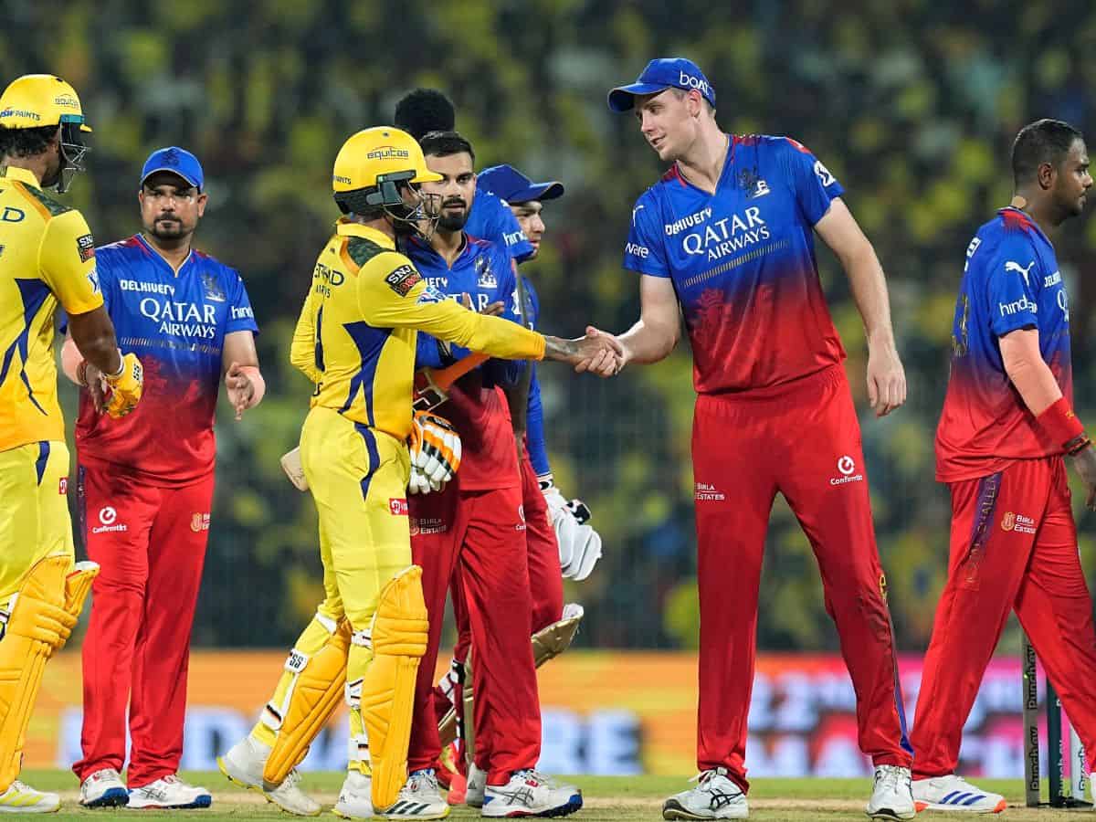 CSK beat Royal Challengers Bengaluru