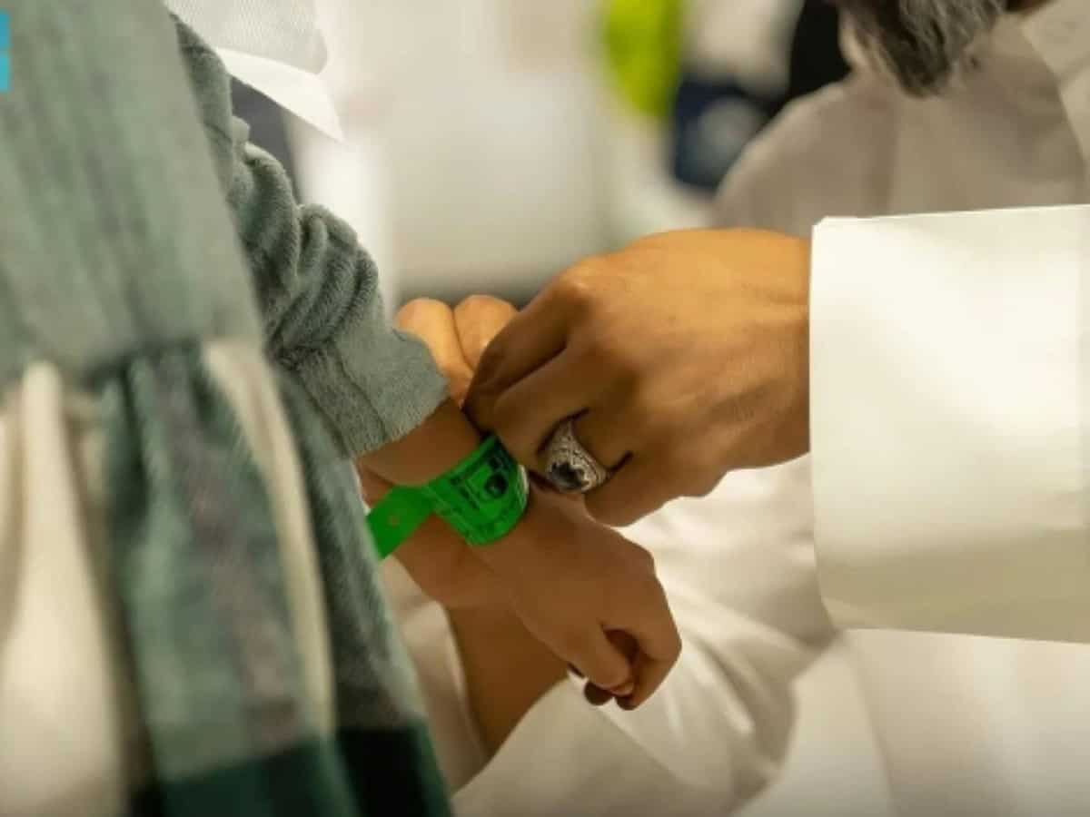 Saudi: Wristband devices for children installed at Grand Mosque entrances