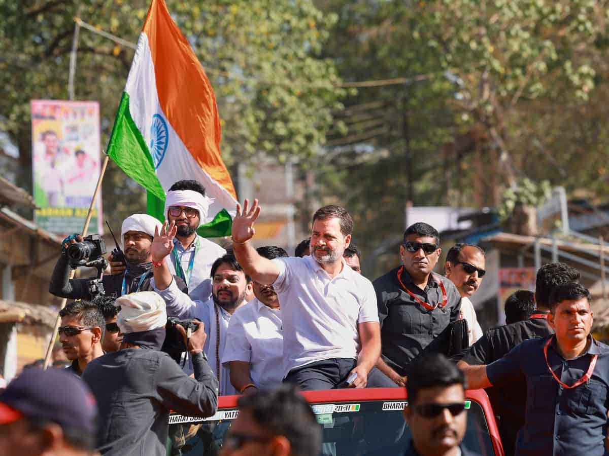 Congress leader Rahul Gandhi LS polls: Rahul Gandhi to address mega rally in Hyderabad today