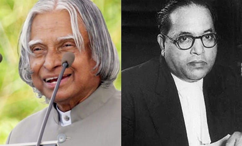 Dr APJ Abdul Kalam_and Dr Ambedkar