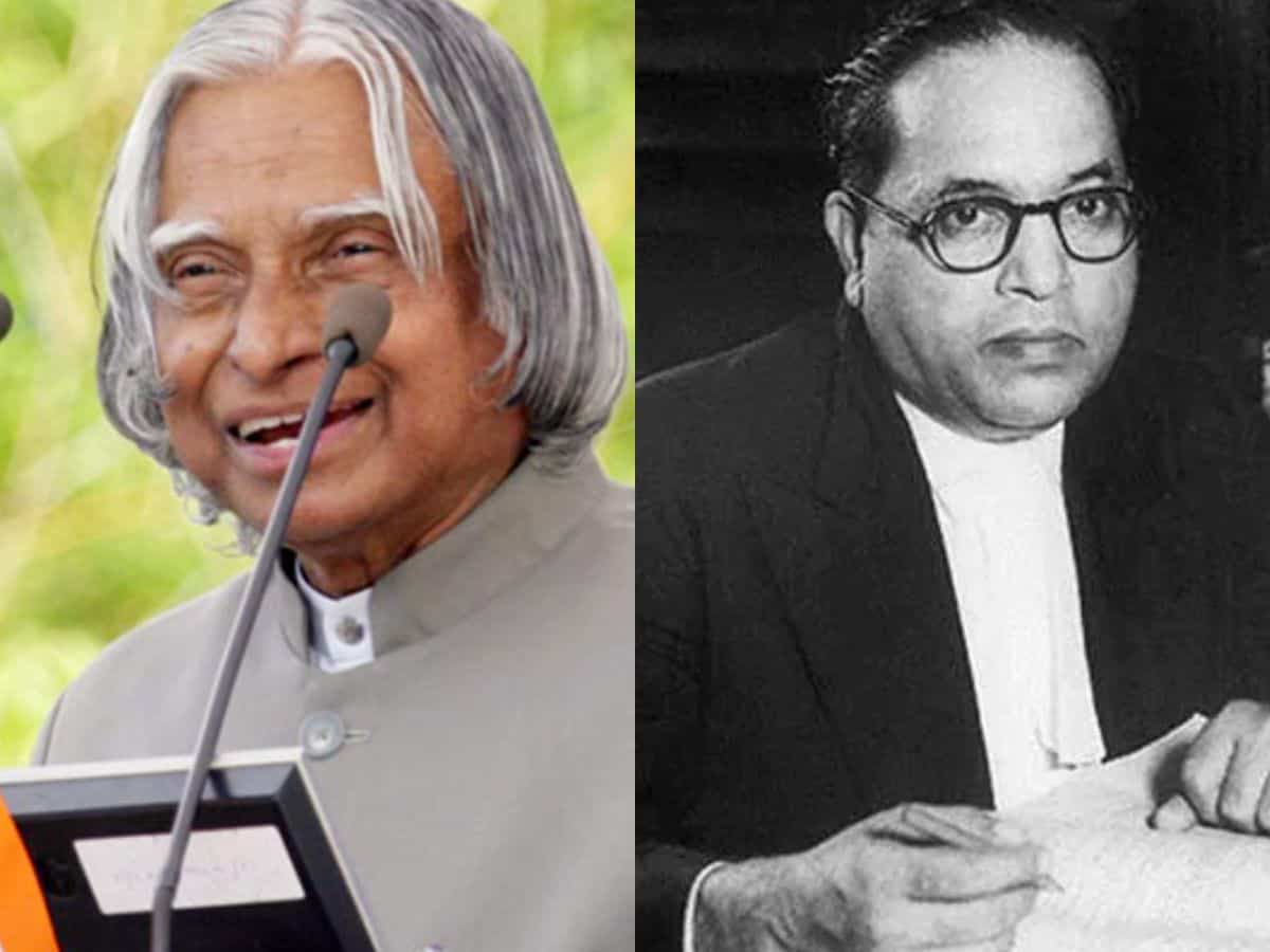 Dr APJ Abdul Kalam_and Dr Ambedkar