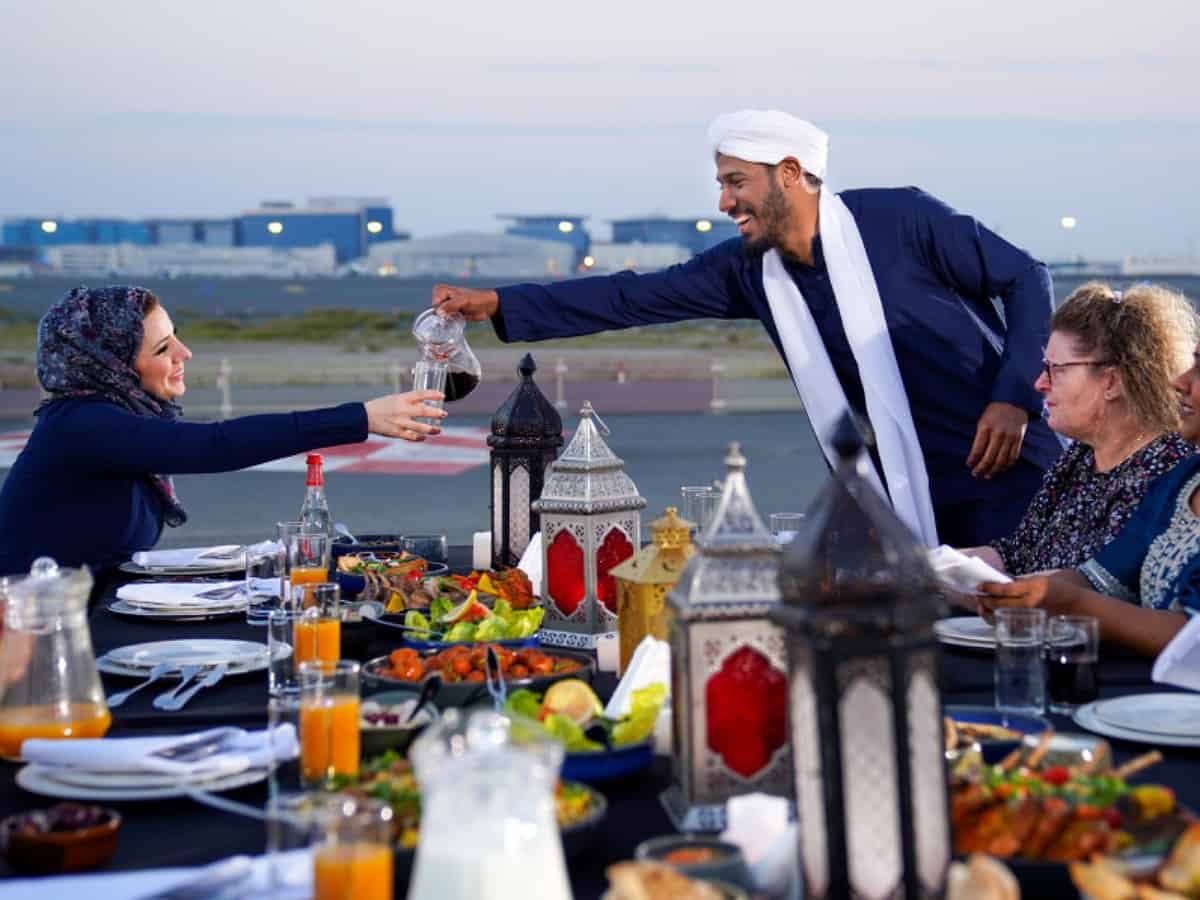 Watch: Dubai Int'l Airport hosts first-ever runway Iftar this Ramzan