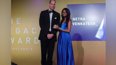 Dubai-based Indian expat student wins prestigious Diana Award