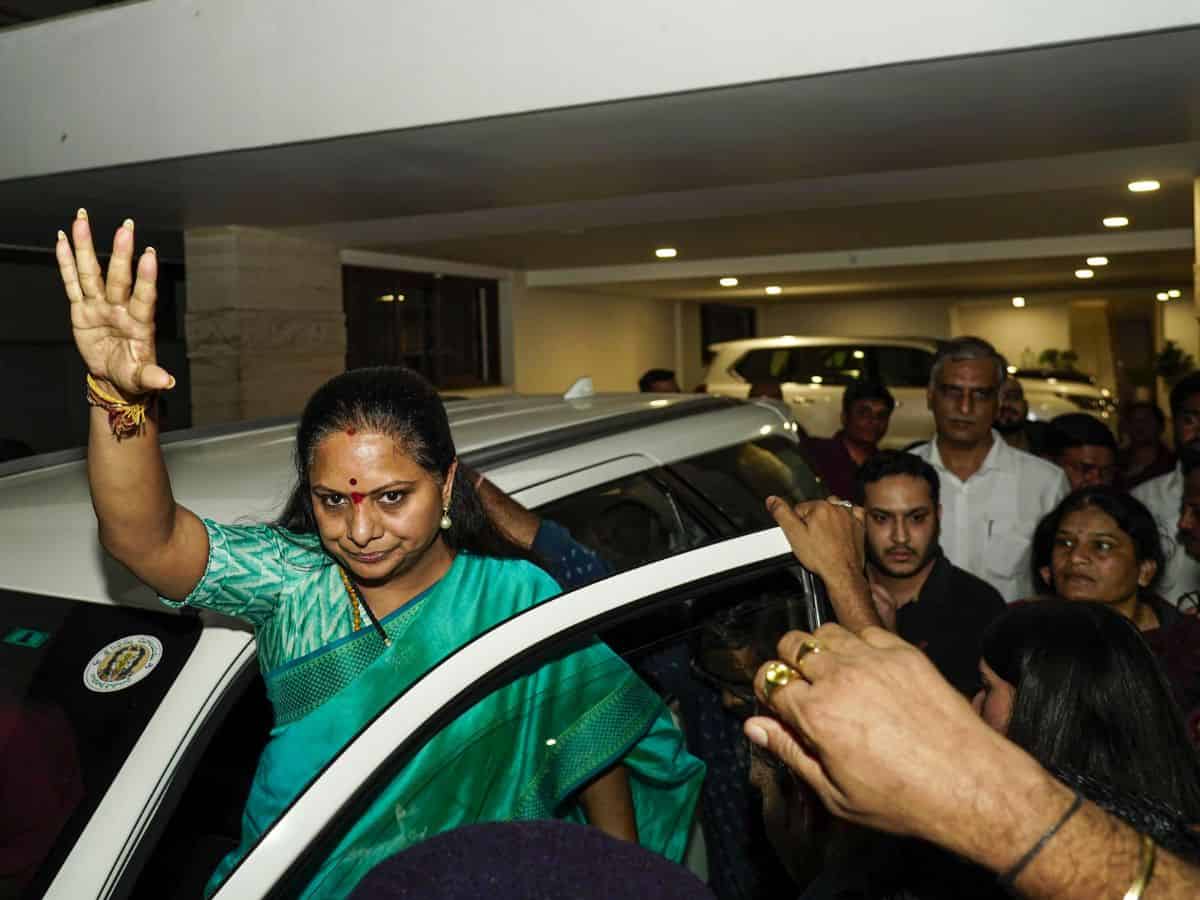 ED arrested BRS leader K Kavitha