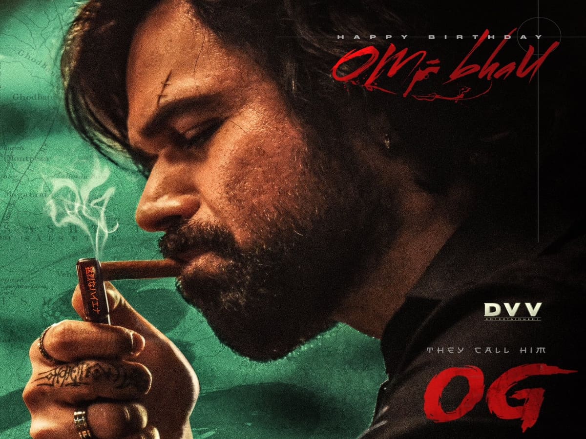Emraan Hashmi's first look as 'Omi Bhau' from Pawan Kalyan's 'OG' out now