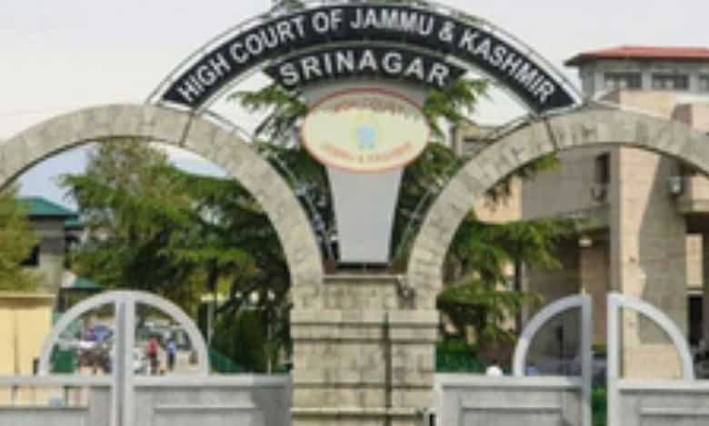 High court of Jammu and Kashmir Srinagar