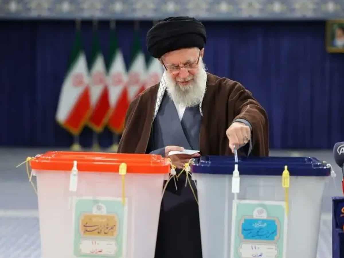 Iran elections: Polling underway, Supreme leader casts vote