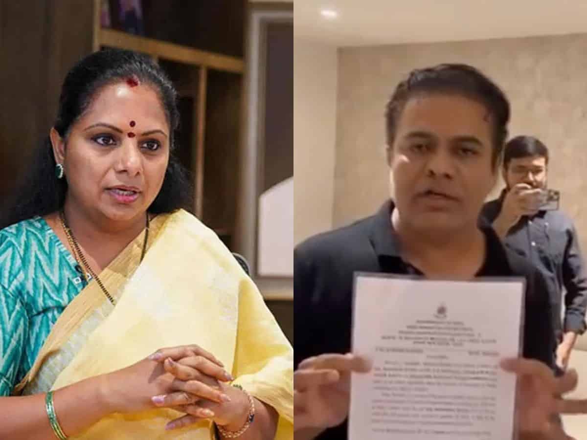 ED arrests BRS MLC Kavitha after raids in Hyderabad