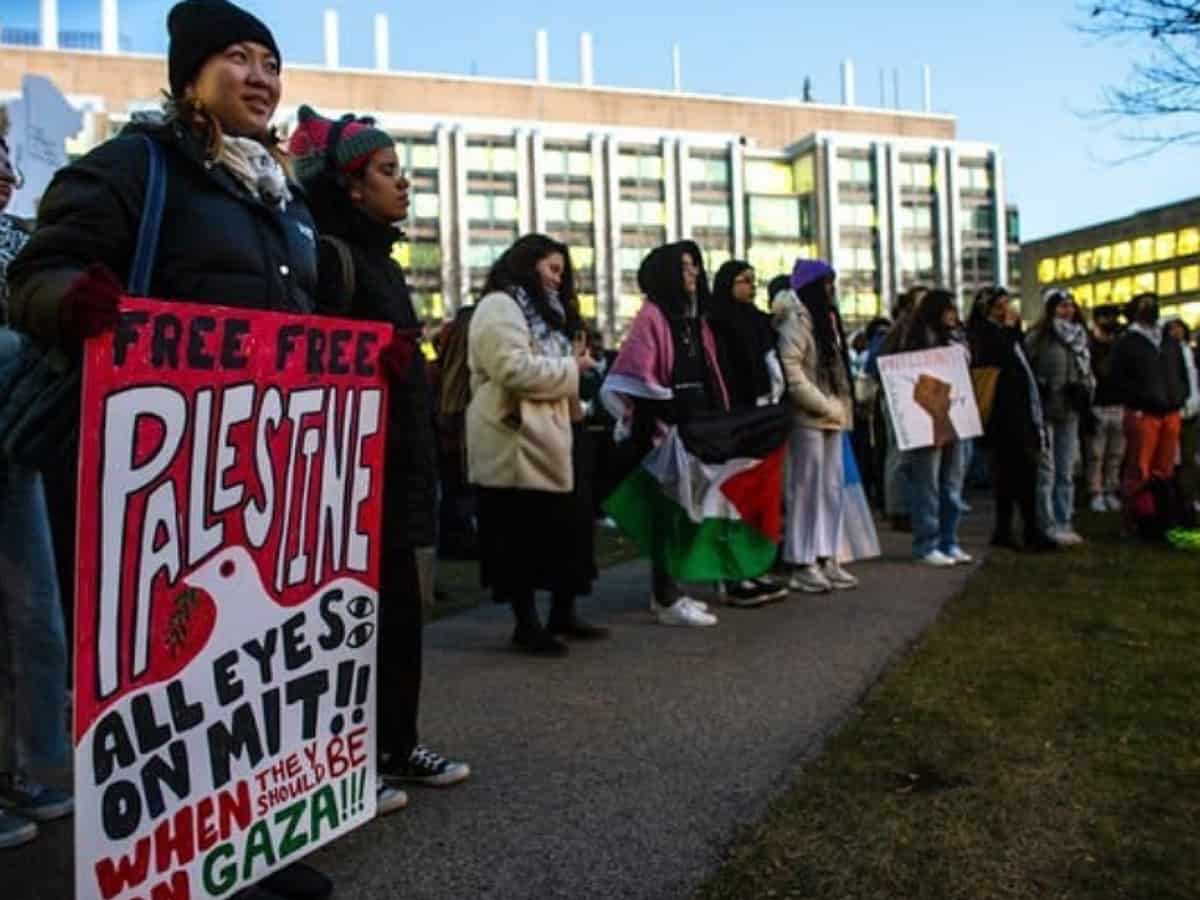 MIT threatens to silence actions of students group for supporting Palestine