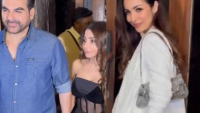 Malaika Arora, Arbaaz Khan, Sshura Khan spotted together - Video