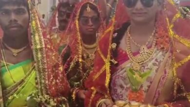 Men embrace women's attire as part of Holi celebrations